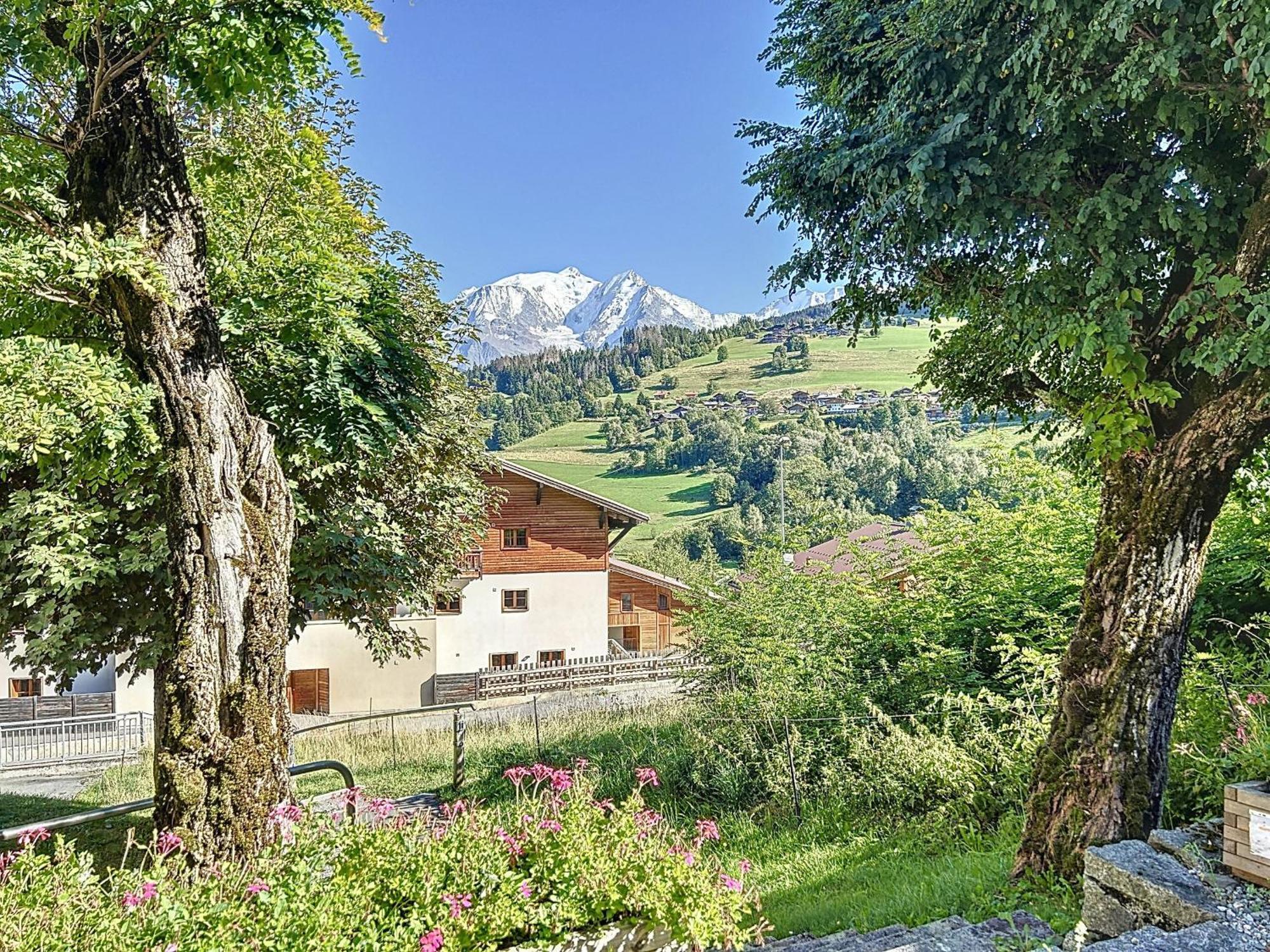 Bel Apt Au Centre De Combloux Avec Jardin, Balcon, Wifi Et Parking A 300M Des Commerces - Fr-1-560-52 Exteriör bild